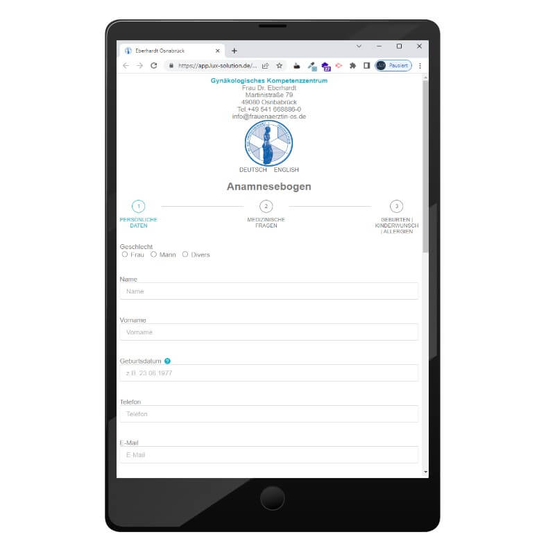 digitale-anamnese-praxis-tablet-digitaler-prozess-LUX-digitale-praxis